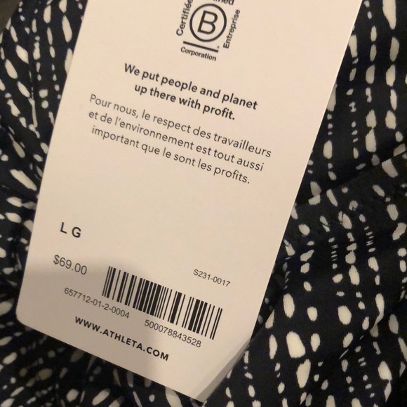 NWT! Athleta Rice Pearls Triangle Tankini Top A-C - Multiple Sizes 🩵 - Picture 5 of 6